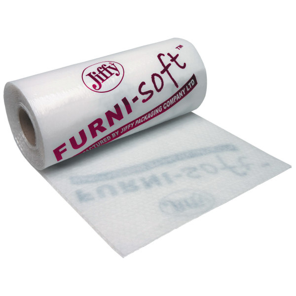 1 x Roll Of Jiffy Furnisoft Bubble Foam Laminate 1200mm x 100M